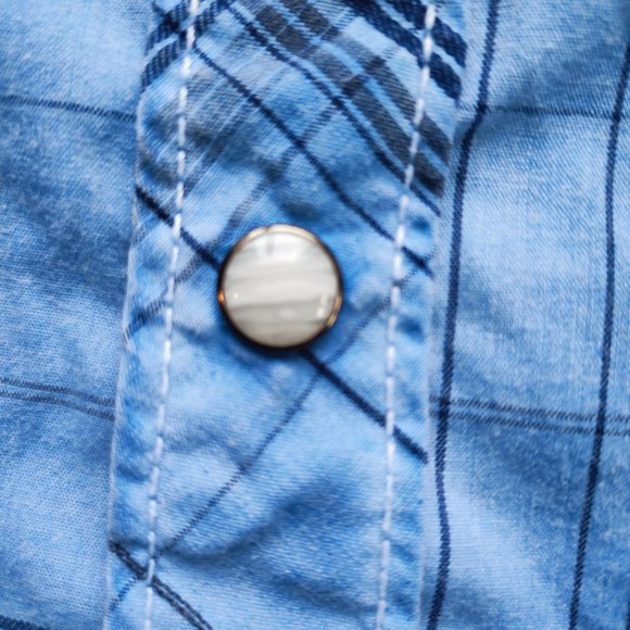 Distillery men's button up short sleeve shirt size XXL - Picture 6 of 6